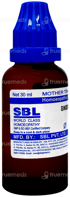 Sbl Ginseng Q Mother Tincture 30Ml